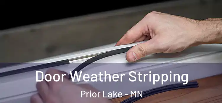Door Weather Stripping Prior Lake - MN
