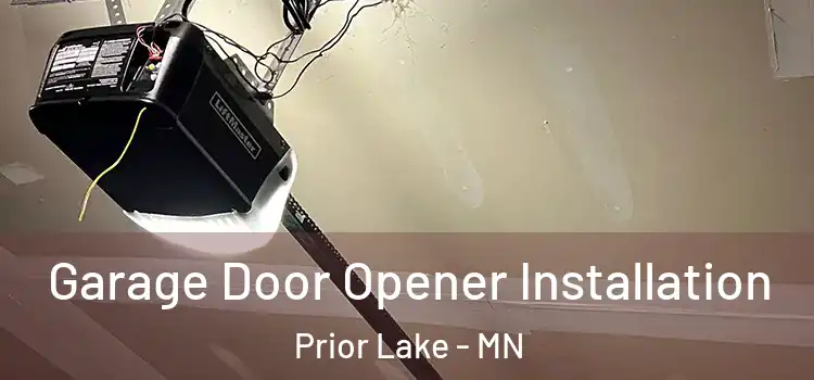  Garage Door Opener Installation Prior Lake - MN