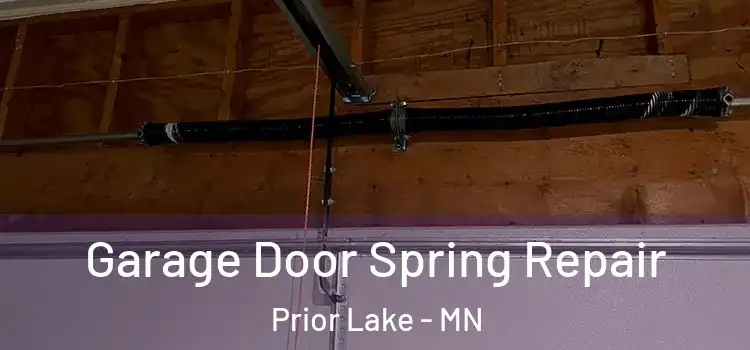  Garage Door Spring Repair Prior Lake - MN