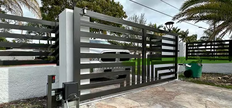 Automatic Driveway Gate Installation Prior Lake